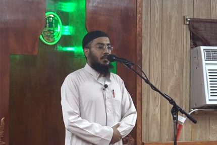 Friday Speech at KIC by Dr. Mufti Shibli Siddiqi